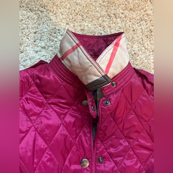 BURBERRY QUILTED JACKET PINK - Picture 7 of 12